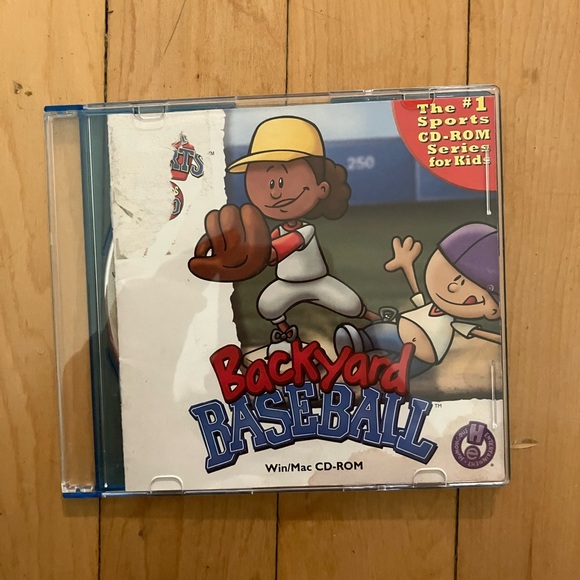 Humongous Entertainment Other - Backyard Baseball Humongous Entertainment CD-ROM With Case and Booklet